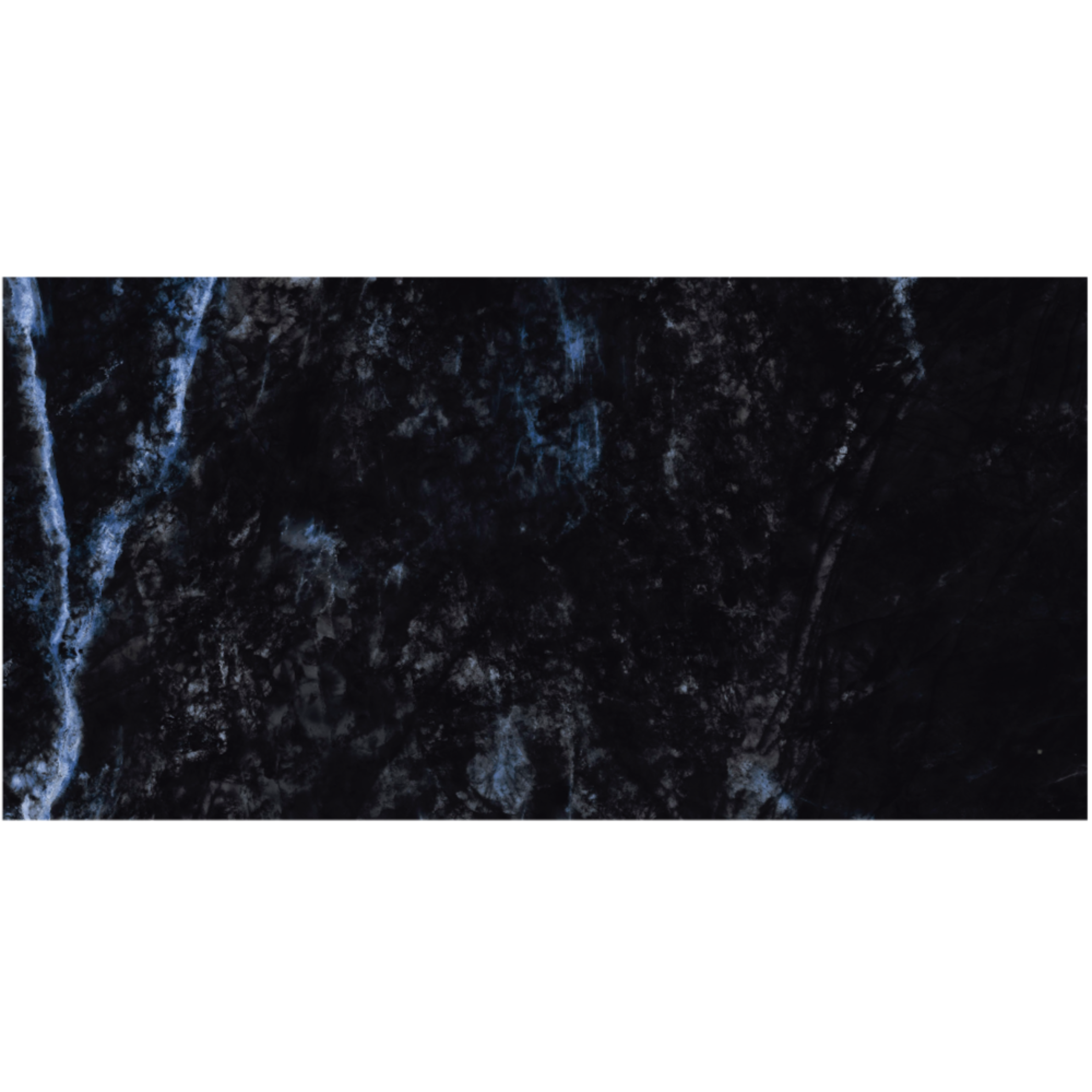 GRESIE PENTRU INTERIOR PORTELANATA CHILE BLACK 60×120 SUPER LUCIOASA NEAGRA