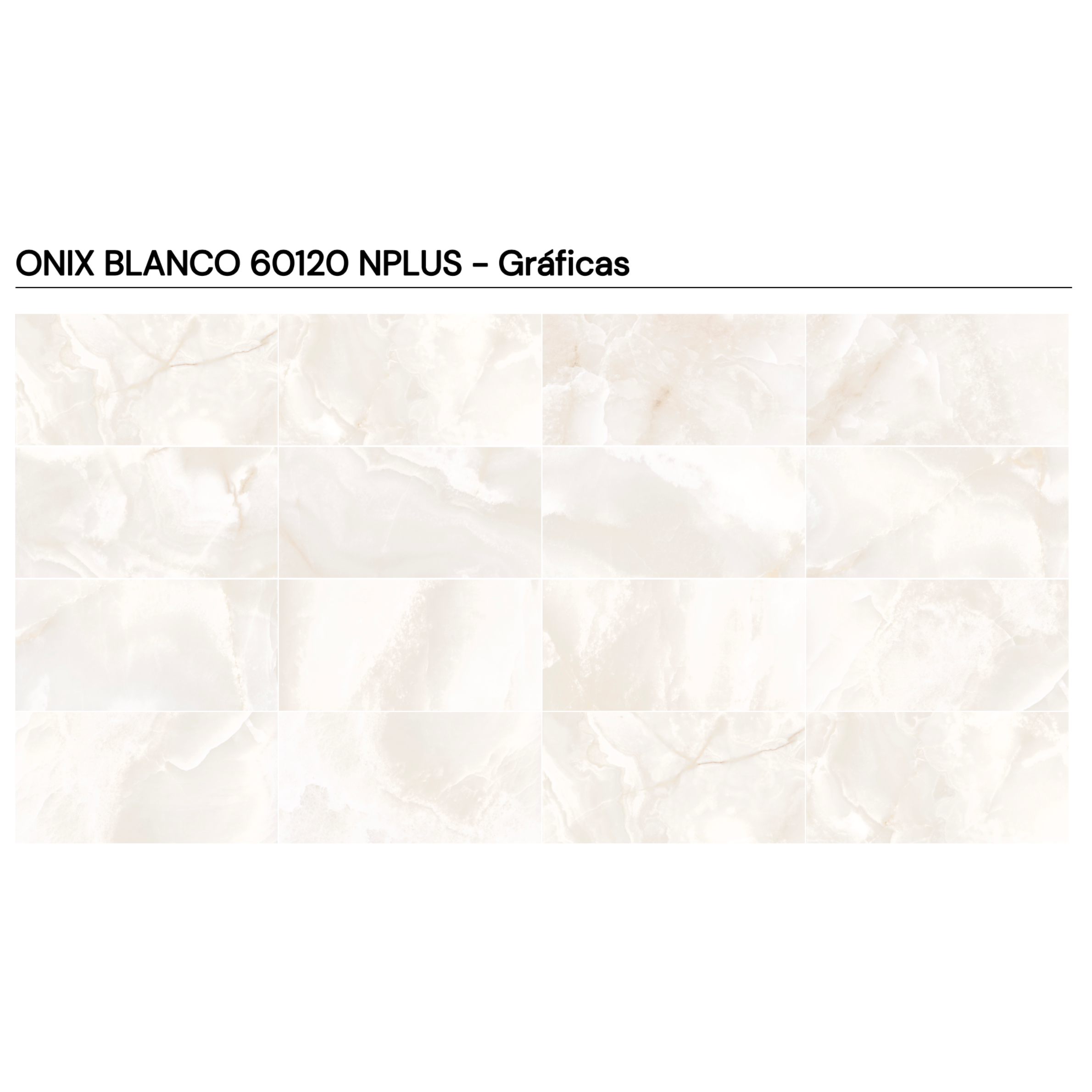 GRESIE PENTRU INTERIOR PORTELANATA ONIX BLANCO 60×120 SUPER LUCIOASA ALBA