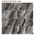 OROBICO BLACK 90x90 SSHINE