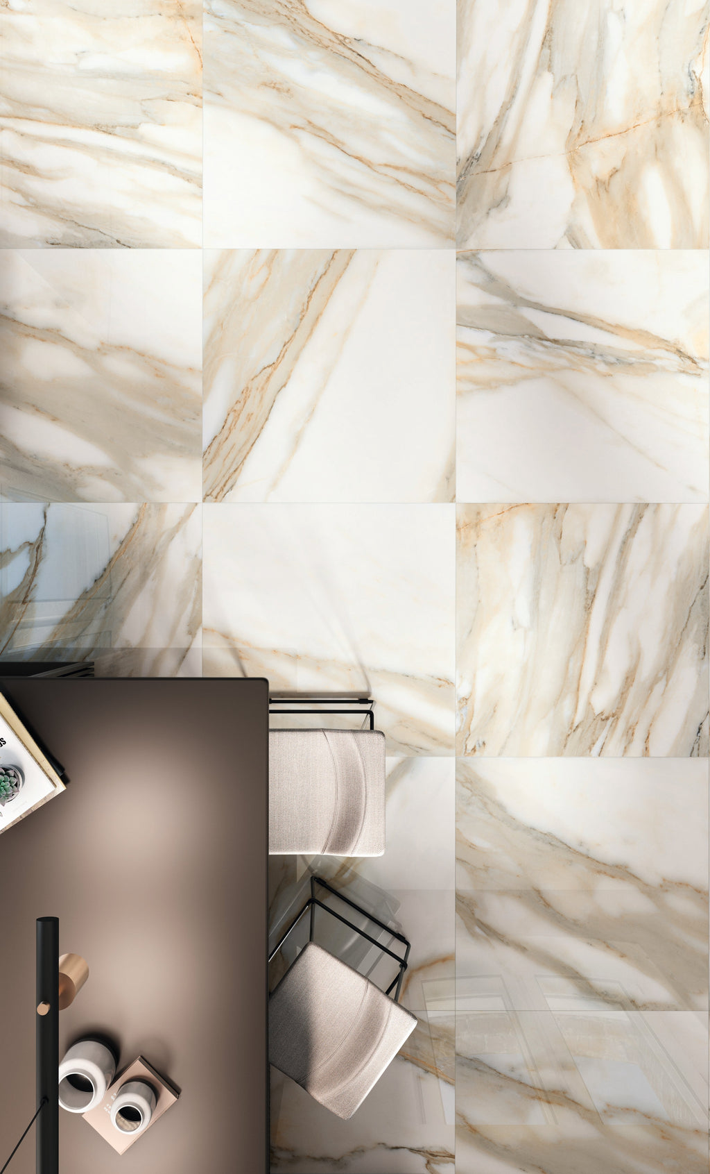 MOSAICO CALACATTA GLOSS NPLUS