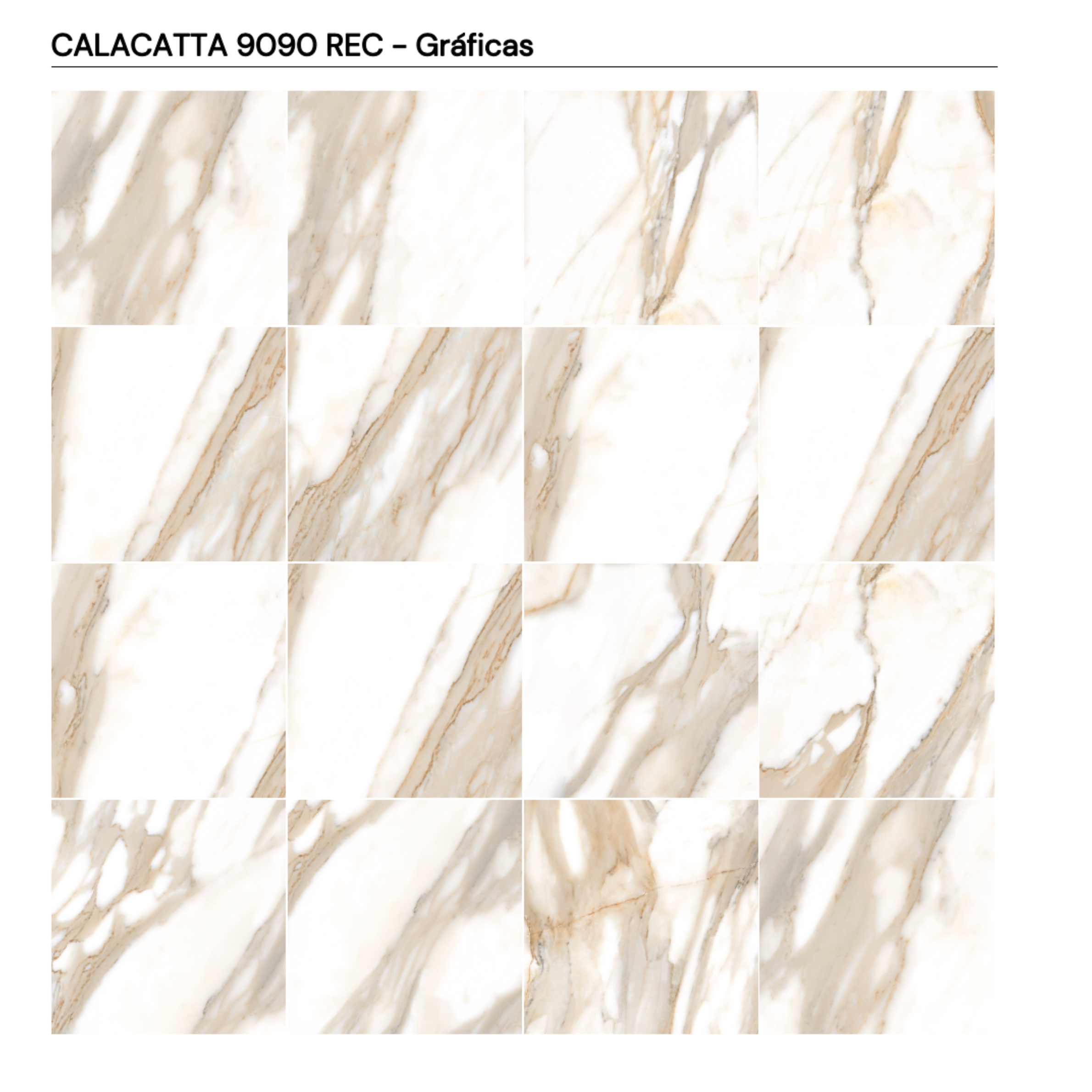 CALACATTA 90 x 90 REC