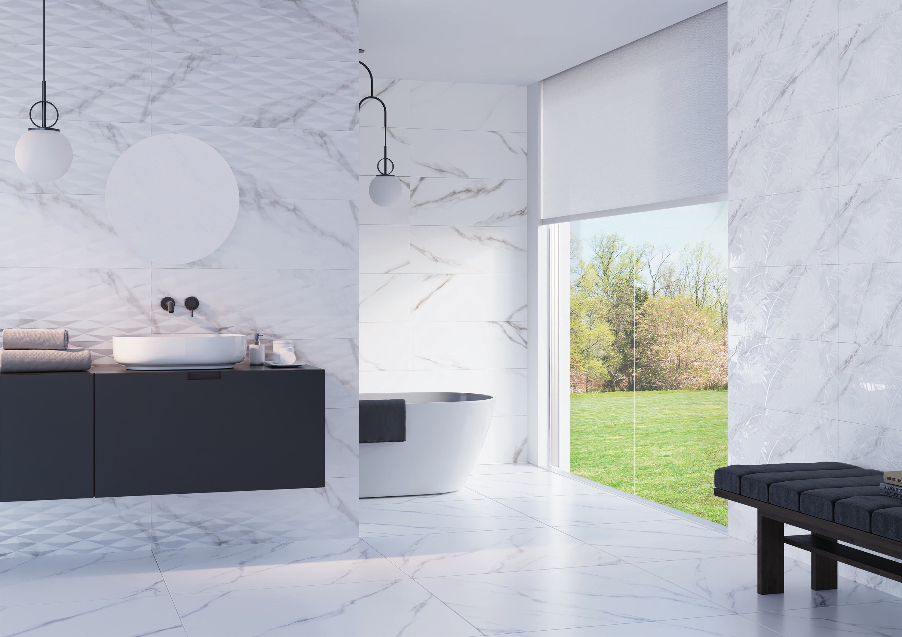 CARRARA PRISMA MATT 90