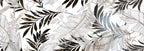 CARRARA LEAVES BLK 90 MATT