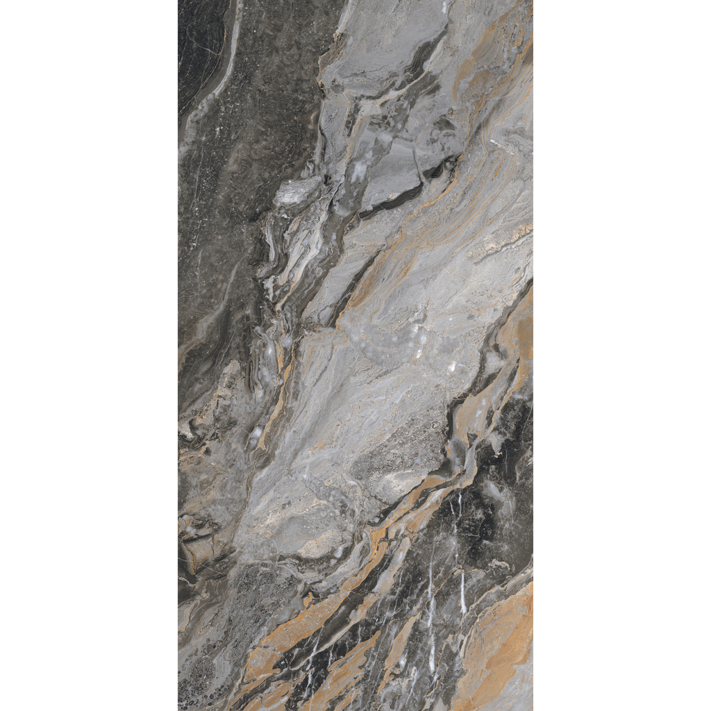 DECOR PENTRU INTERIOR PORTELANAT OROBICO BLACK 60×120 SUPER LUCIOASA NEGRU A