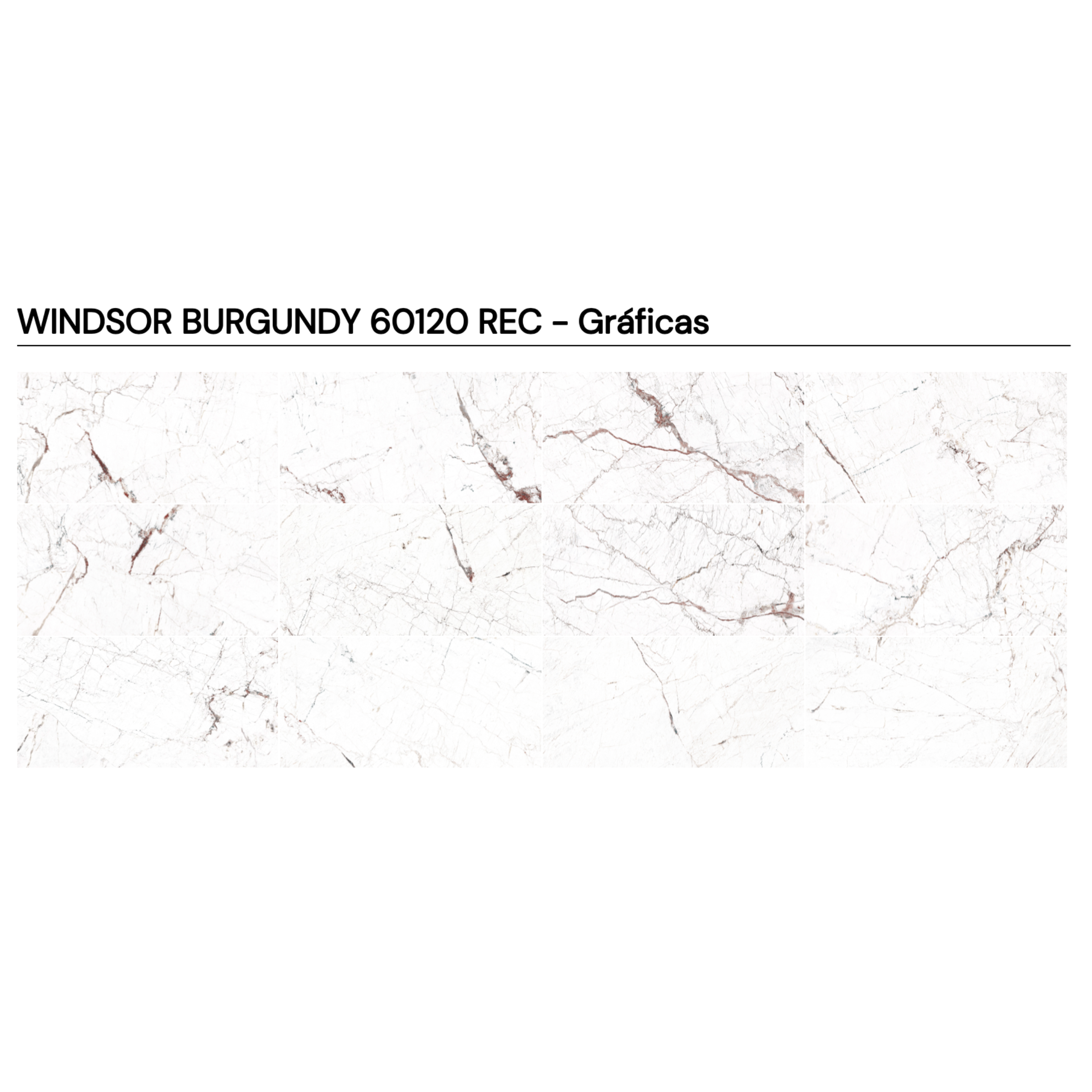 WINDSOR BURGUNDY 60 × 120 cm REC