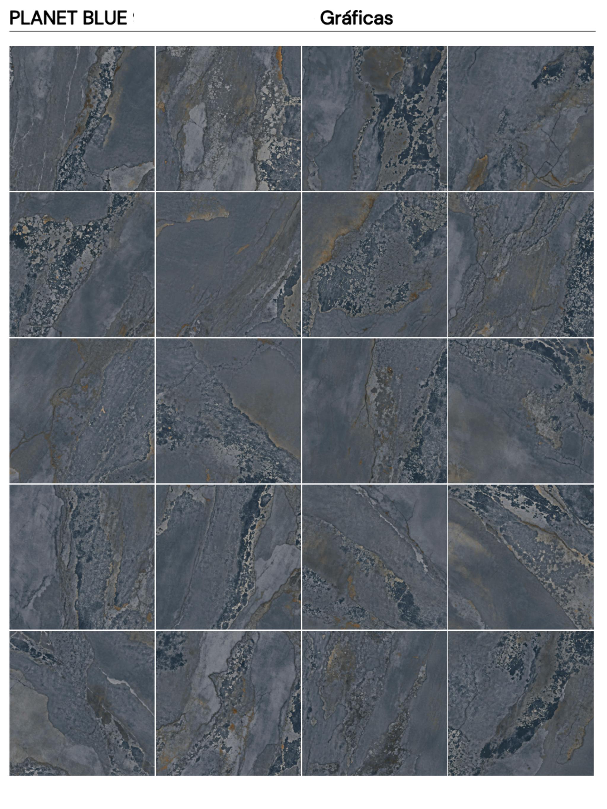PLANET BLUE 90x90 METAL SOFT