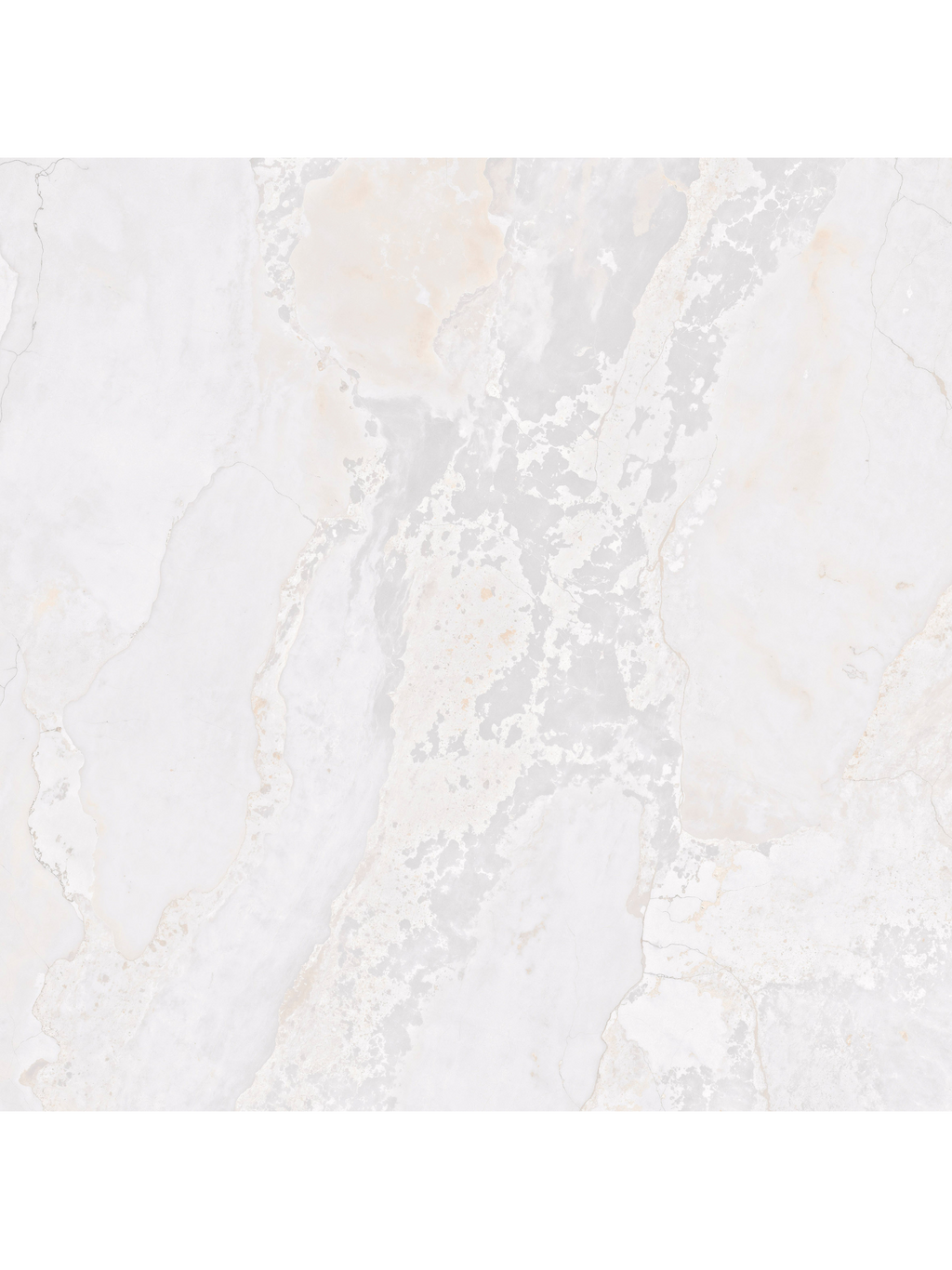 PLANET WHITE 120x120 METAL SHINE