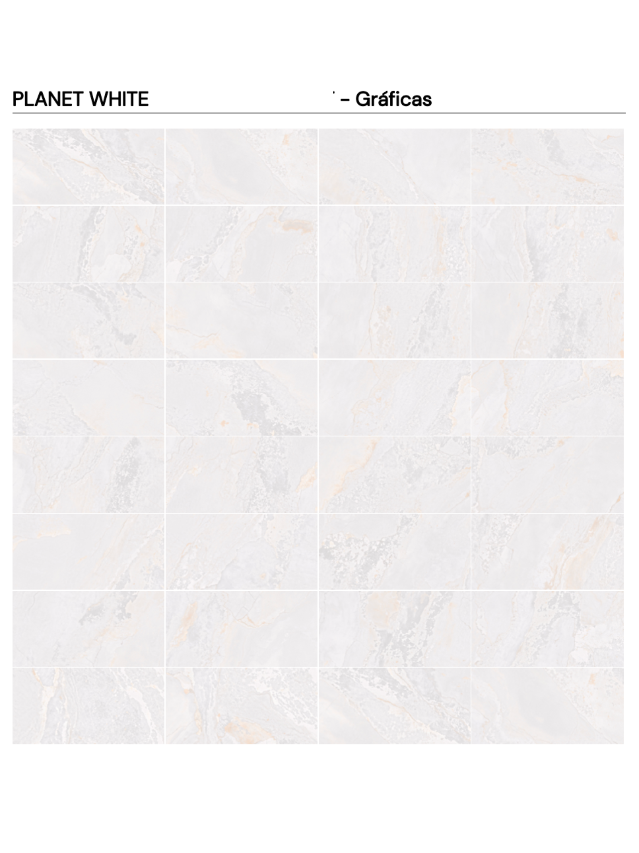 PLANET WHITE 60x120 METAL SOFT