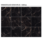 WINDSOR BLACK 120 × 120 cm NPLUS
