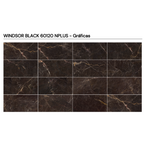 WINDSOR BLACK 60 × 120 cm NPLUS