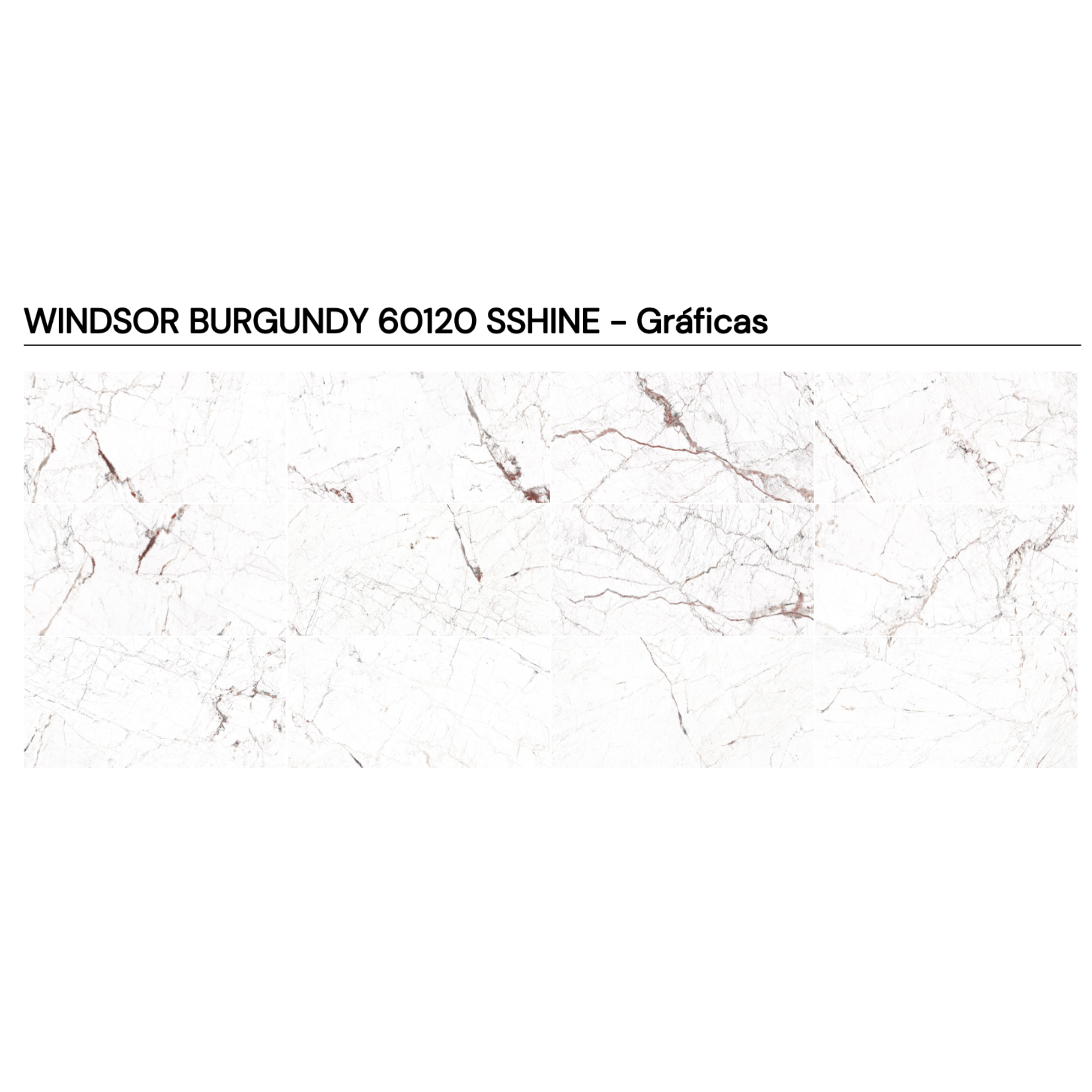 WINDSOR BURGUNDY 60 × 120 cm SSHINE