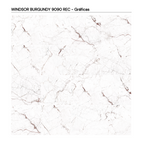 WINDSOR BURGUNDY 90 × 90 cm REC