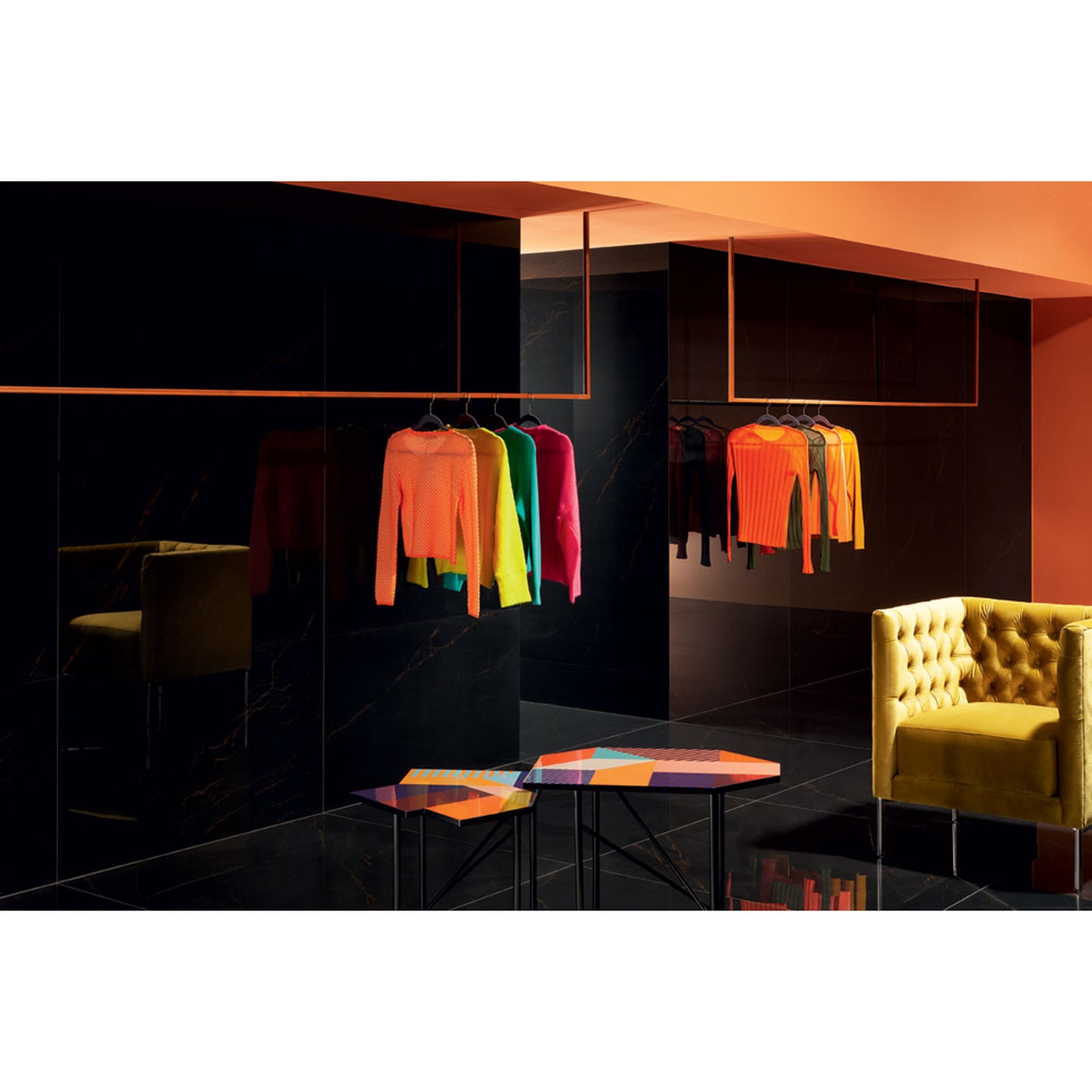 GRESIE PORȚELANATĂ AMBER VEIN LUSTRUIT 1198 X 598 MM TUBADZIN