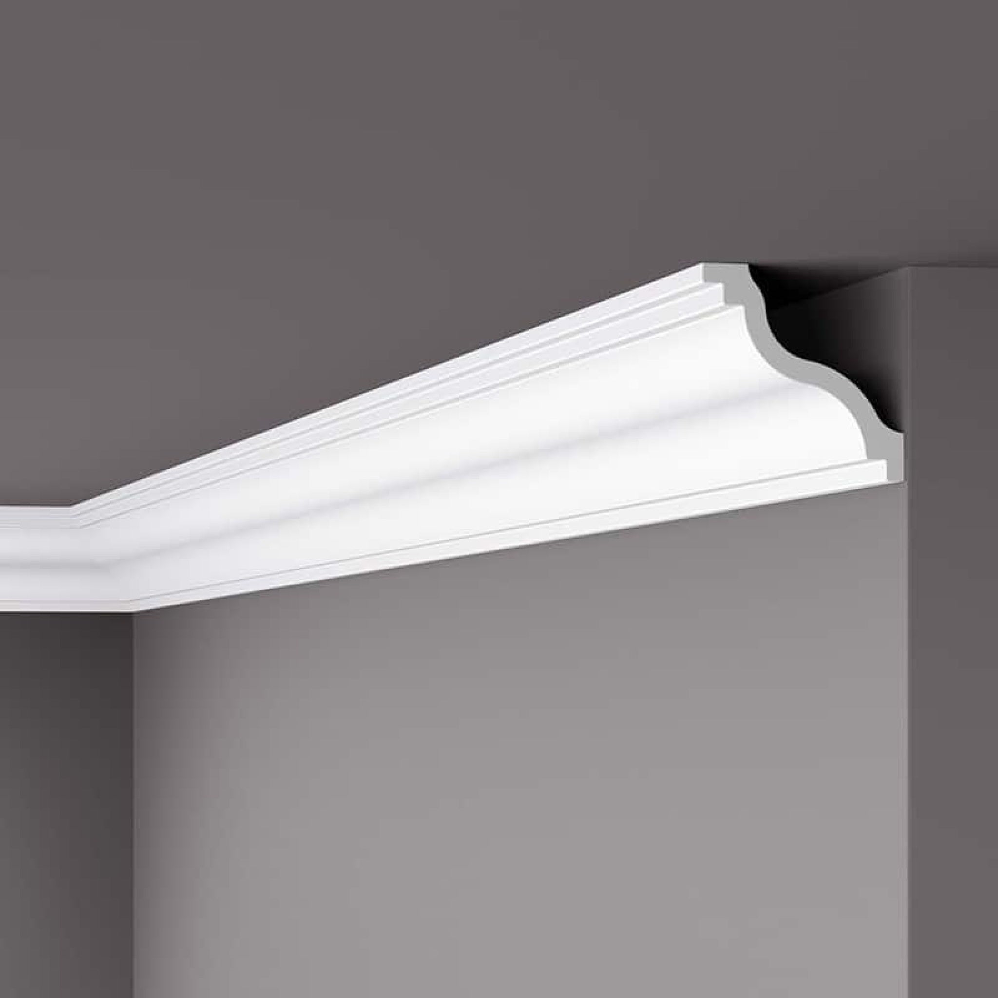 CORNISA POLISTIREN PENTRU TAVAN DYNAMIC LX-165 NMC
