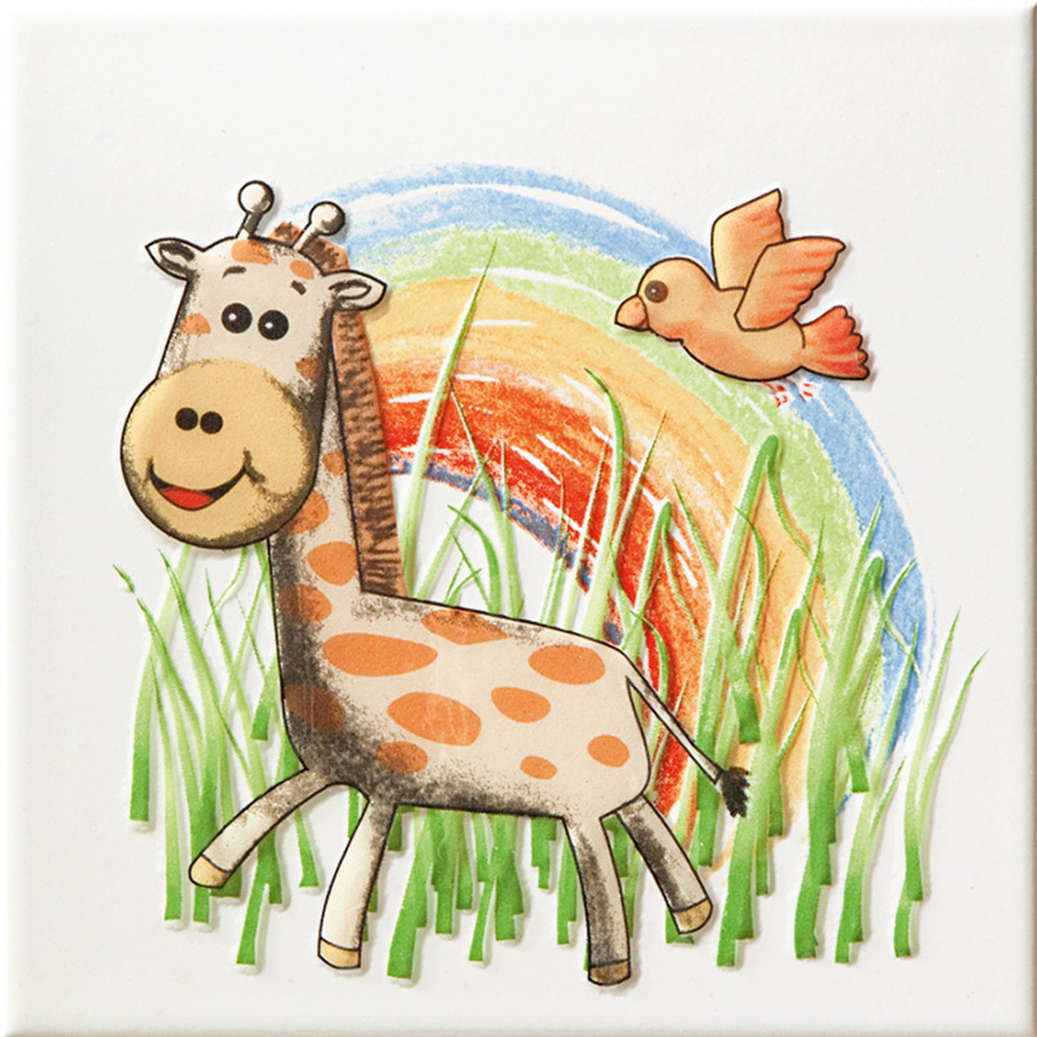 DECOR PASTELE SAFARI 2 200 X 200 MM TUBADZIN