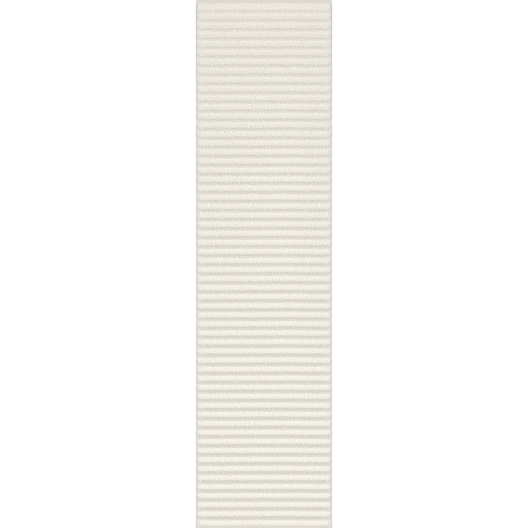 FAIANȚĂ GROOVE ALB ZĂHAR 1 STRUCTURAT 298 X 78 MM TUBADZIN