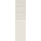 FAIANȚĂ GROOVE ALB ZĂHAR 2 STRUCTURAT 298 X 78 MM TUBADZIN