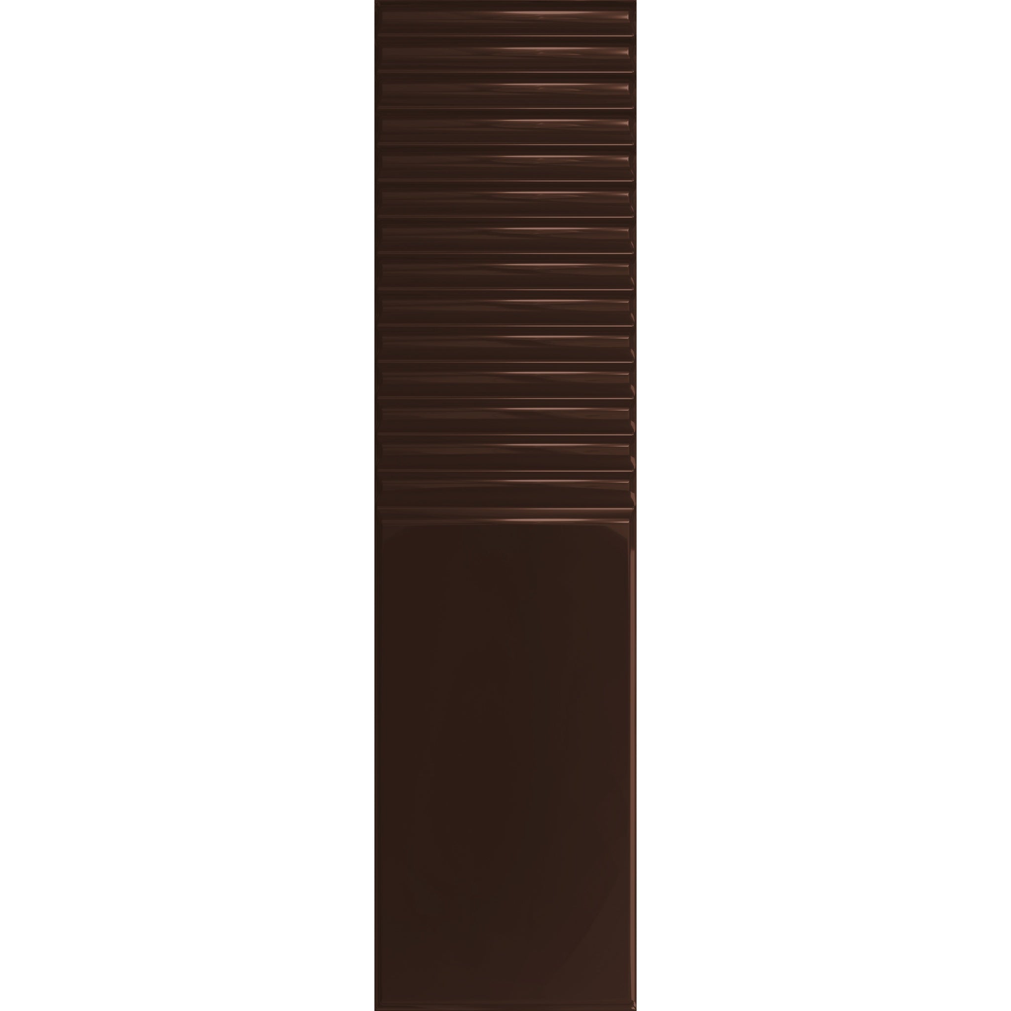 FAIANȚĂ GROOVE MARO 2 LUCIOS STRUCTURAT 298 X 78 MM TUBADZIN