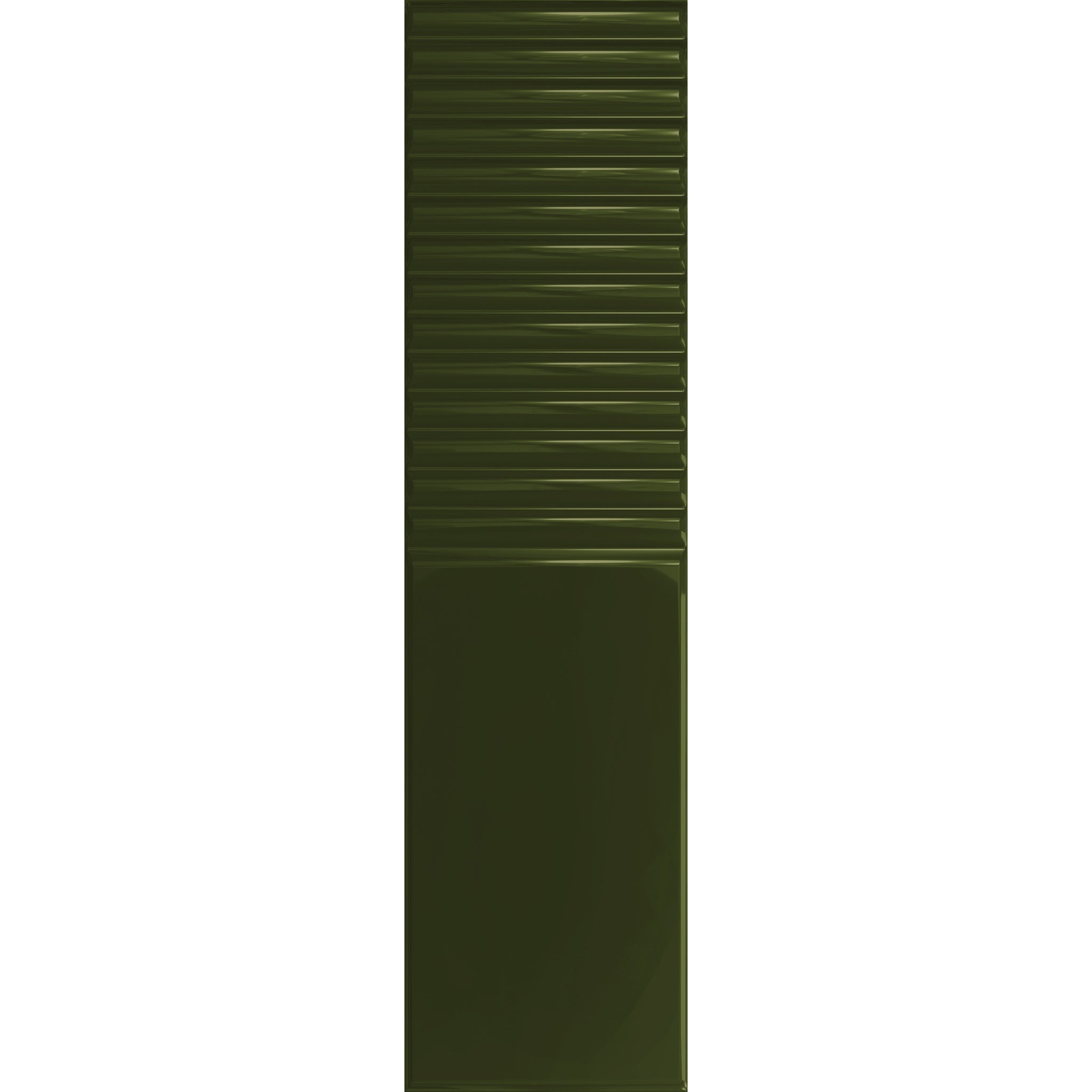 FAIANȚĂ GROOVE MASLINIU 2 LUCIOS STRUCTURAT 298 X 78 MM TUBADZIN