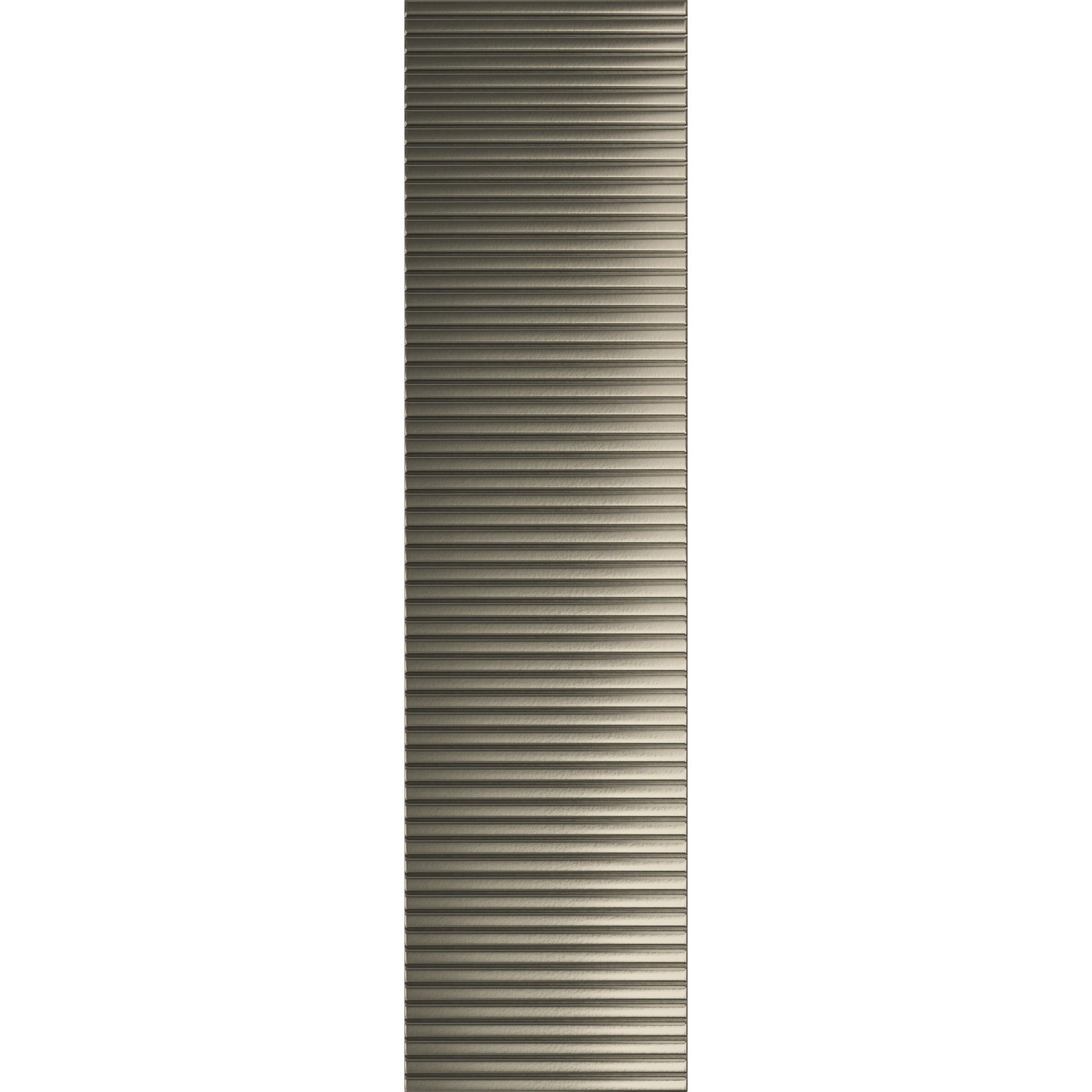 FAIANȚĂ GROOVE METALIC 1 STRUCTURAT 298 X 78 MM TUBADZIN