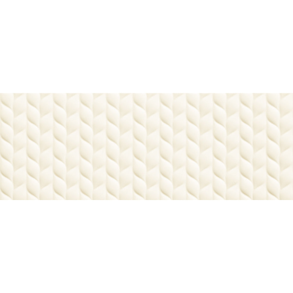 FAIANȚĂ HOUSE OF TONES ALB B STRUCTURAT 898 X 328 MM TUBADZIN