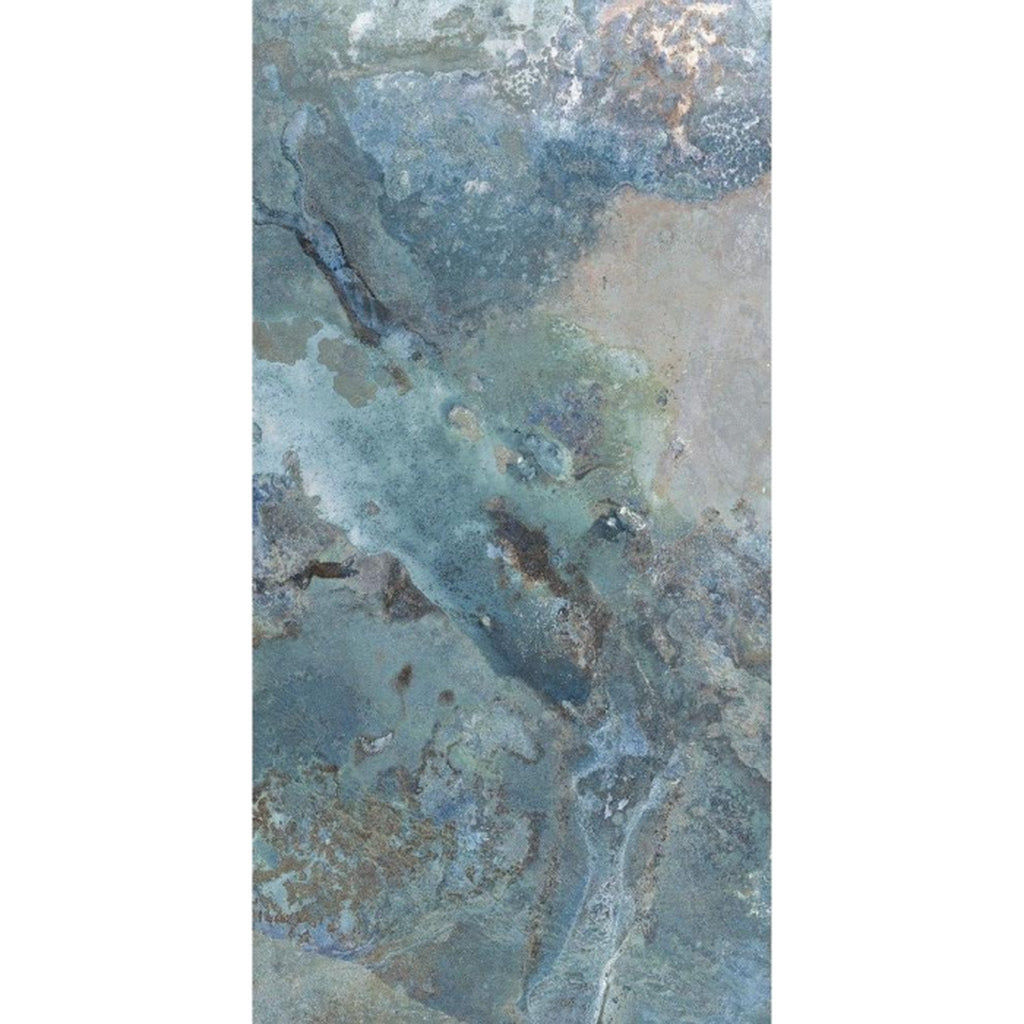 Gresie rectificata tip marmura SG Mercan Lappato 60x120, albastru, finisaj mat