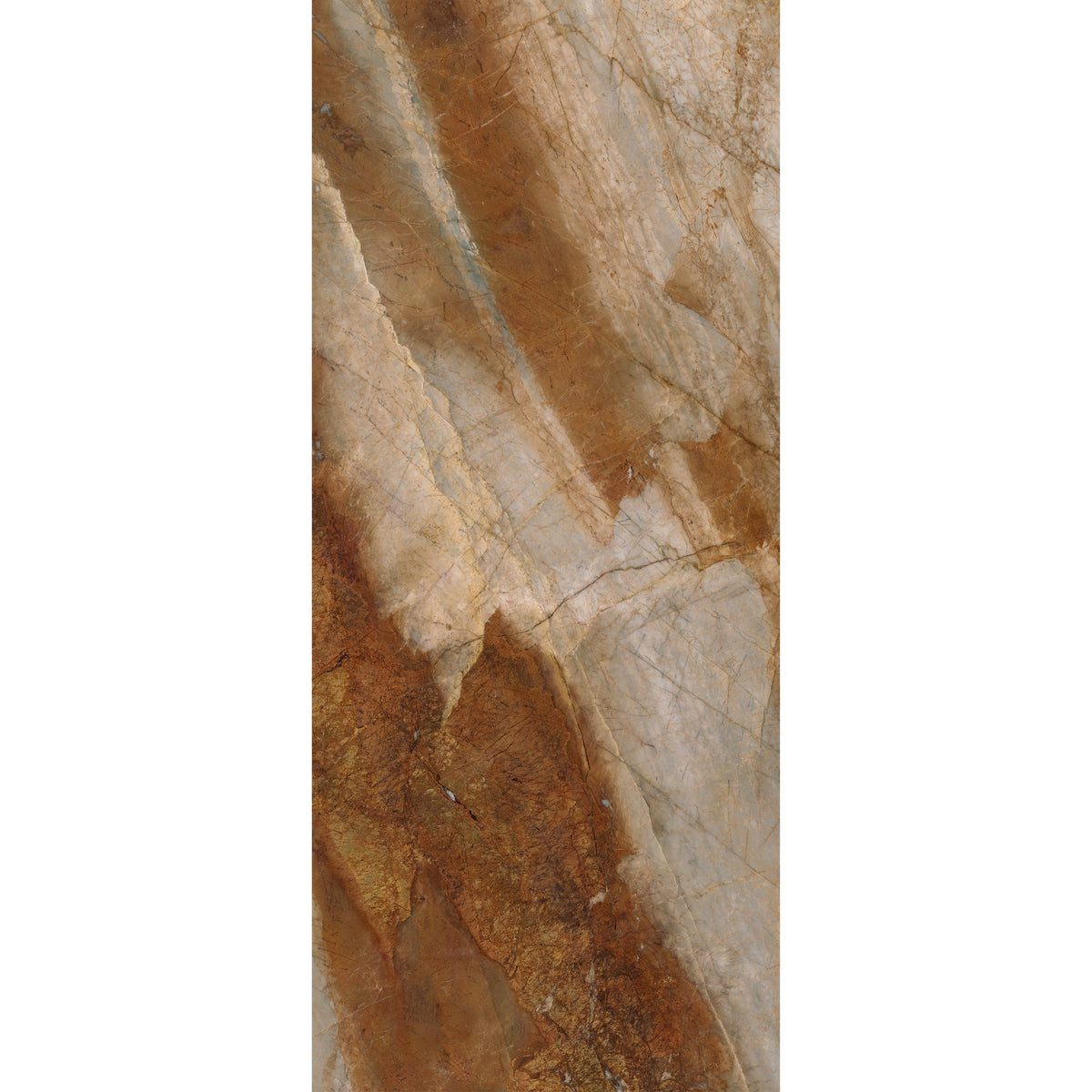 GRESIE ABSTRACT RUST RECTIFICATĂ LUSTRUIT 1198 X 2798 MM PARADYZ