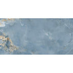 GRESIE PORȚELANATĂ AQUAMARINE ALBASTRU LUSTRUIT 1198 X 598 MM TUBADZIN