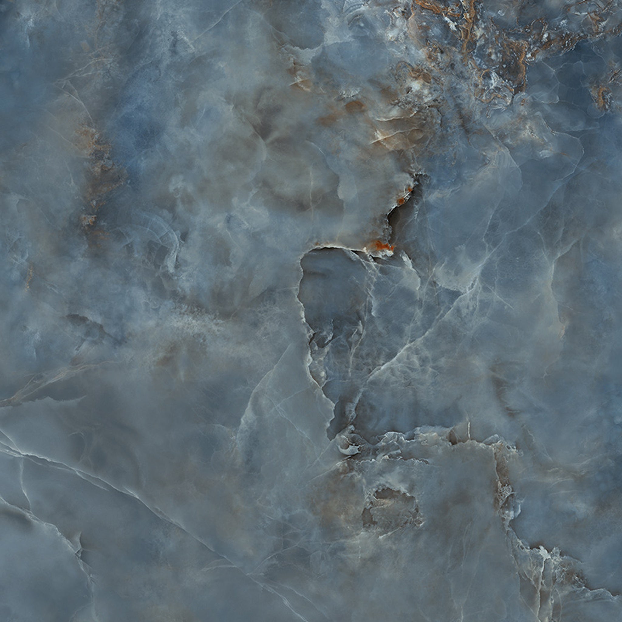 GRESIE PORȚELANATĂ AQUAMARINE BLEUMARIN LUSTRUIT 1198 X 1198 MM TUBADZIN