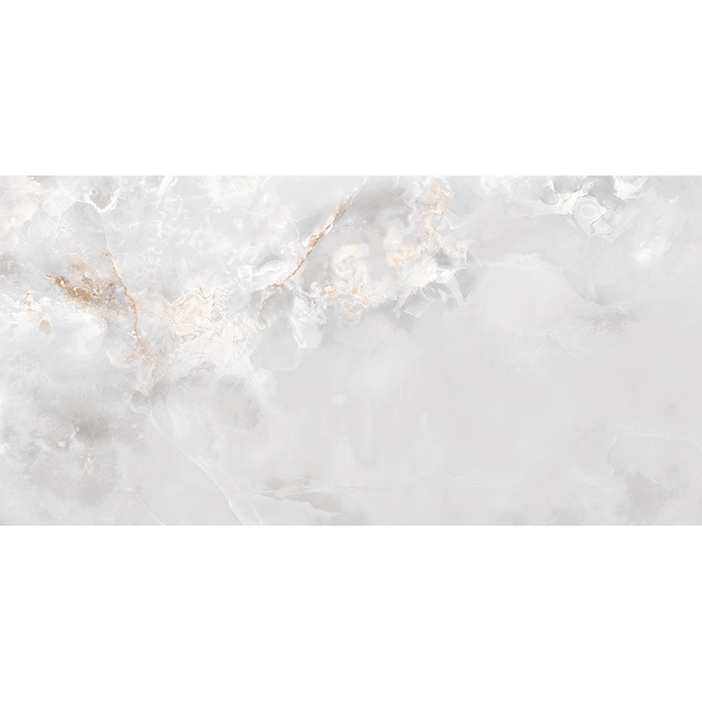 GRESIE PORȚELANATĂ AQUAMARINE GRI LUSTRUIT 1198 X 598 MM TUBADZIN