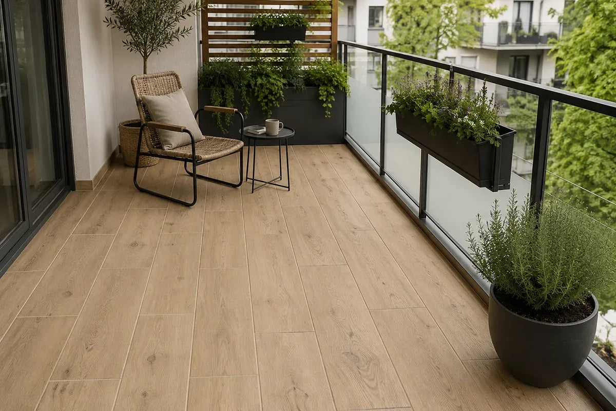 GRESIE PORTELANATA BEJ MAT TAIGA HONEY 30X120 CM INTERIOR-EXTERIORL STARGRES