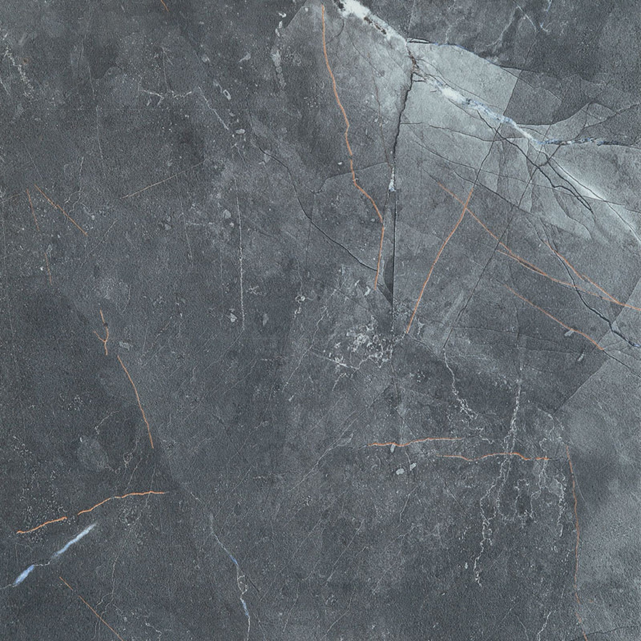 GRESIE PORȚELANATĂ BRAINSTORM NEGRU LUSTRUIT 598 X 598 MM TUBADZIN