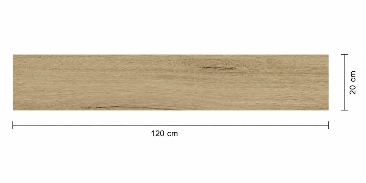 GRESIE PORTELANATA CREM MAT SUOMI CREAM 20X120 CM INTERIOR-EXTERIOR STARGRES