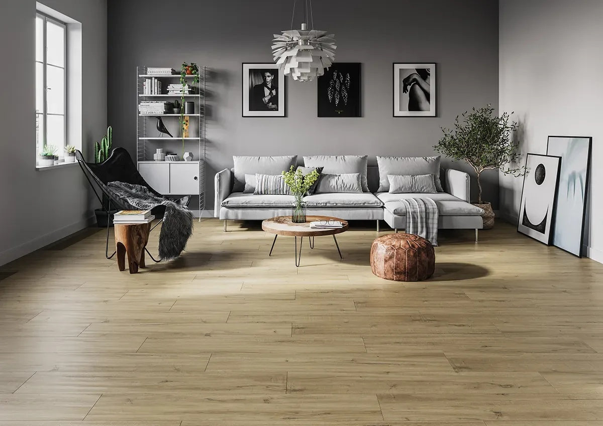 GRESIE PORTELANATA CREM MAT SUOMI CREAM 30X120 CM INTERIOR-EXTERIOR STARGRES