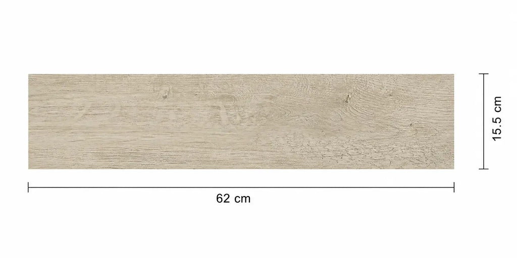 GRESIE PORTELANATA CREM MAT SUOMI WHITE 15.5X62 CM INTERIOR-EXTERIOR STARGRES