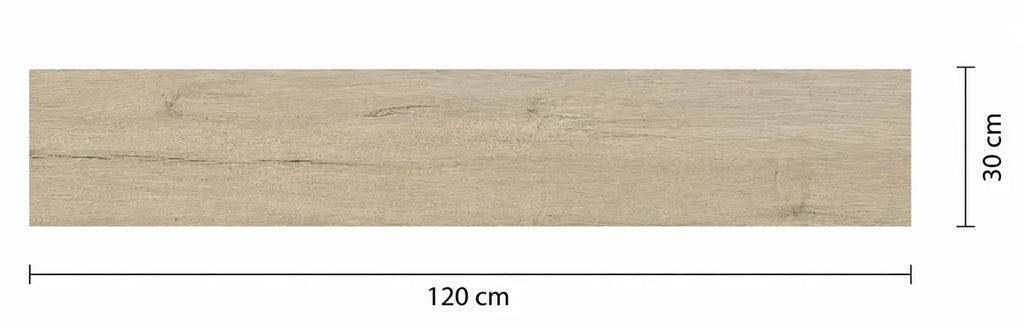 GRESIE PORTELANATA CREM MAT SUOMI WHITE 30X120 CM INTERIOR-EXTERIOR STARGRES