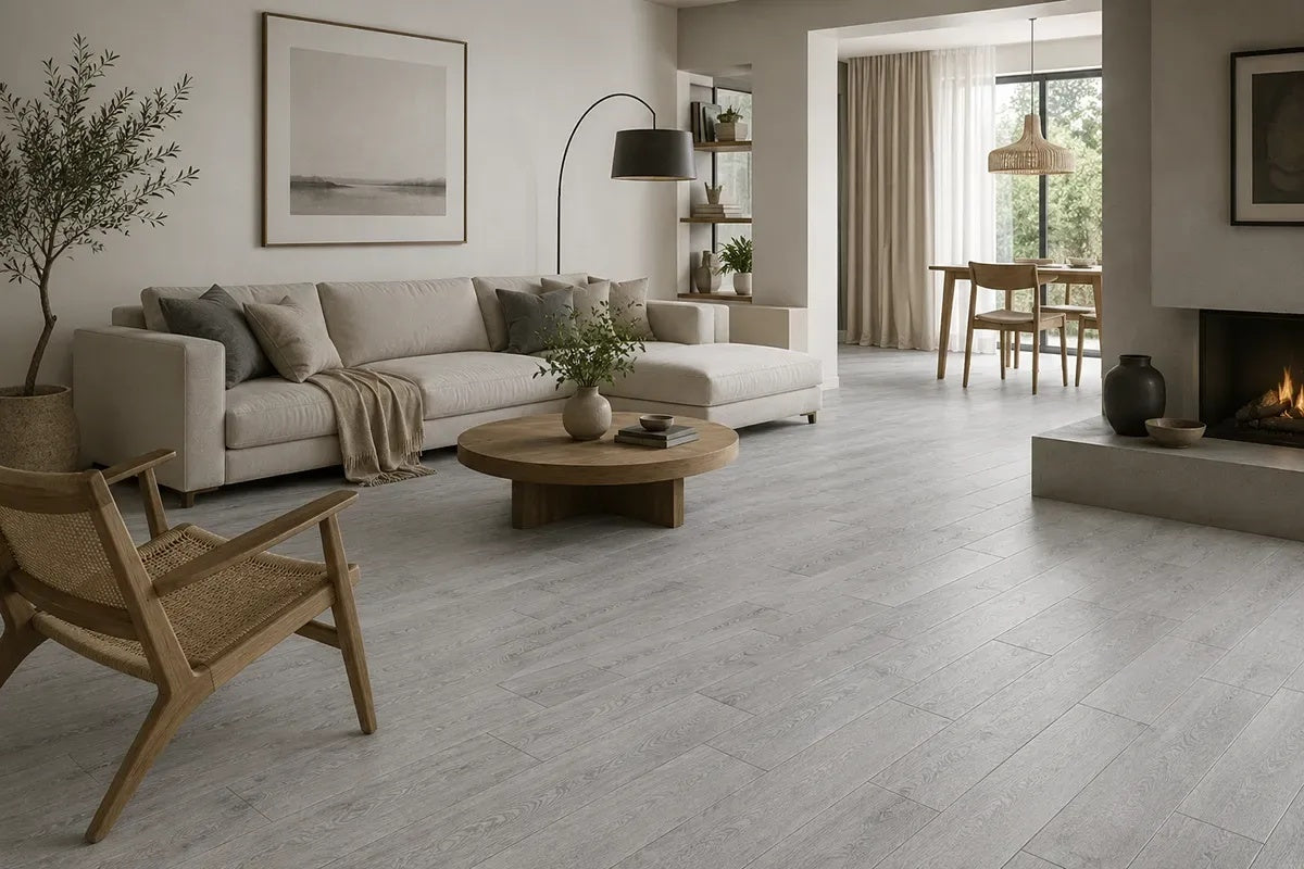 GRESIE PORTELANATA GRI MAT TAIGA GREY 15.5X62 CM INTERIOR-EXTERIOR STARGRES