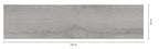 GRESIE PORTELANATA GRI MAT TAIGA GREY 30X120 CM INTERIOR-EXTERIOR STARGRES