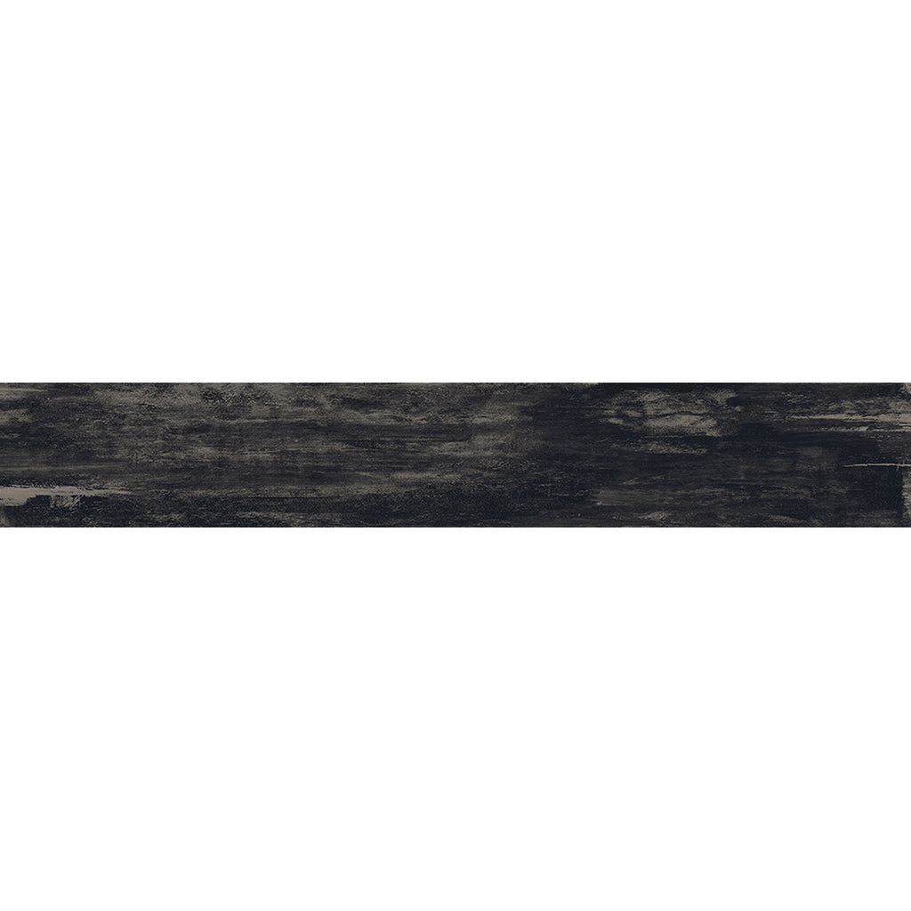 GRESIE PORȚELANATĂ HOLIDAY LEMN NEGRU STRUCTURAT 1198 X 190 MM TUBADZIN
