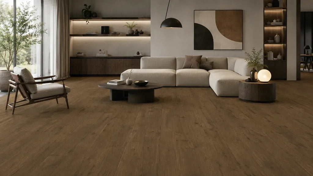 GRESIE PORTELANATA MARO MAT SUOMI BROWN 30X120 CM INTERIOR-EXTERIOR STARGRES