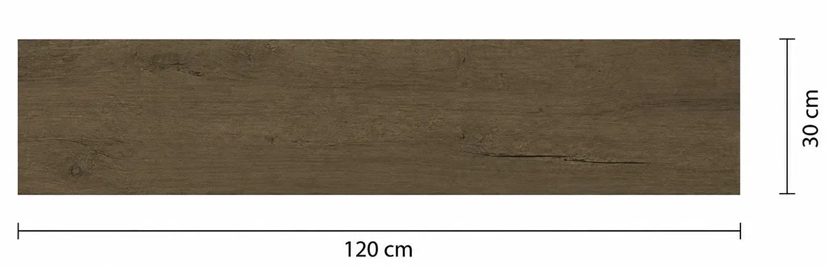 GRESIE PORTELANATA MARO MAT SUOMI BROWN 30X120 CM INTERIOR-EXTERIOR STARGRES