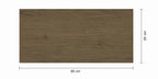 GRESIE PORTELANATA MARO MAT SUOMI BROWN 30X60 CM INTERIOR-EXTERIOR STARGRES