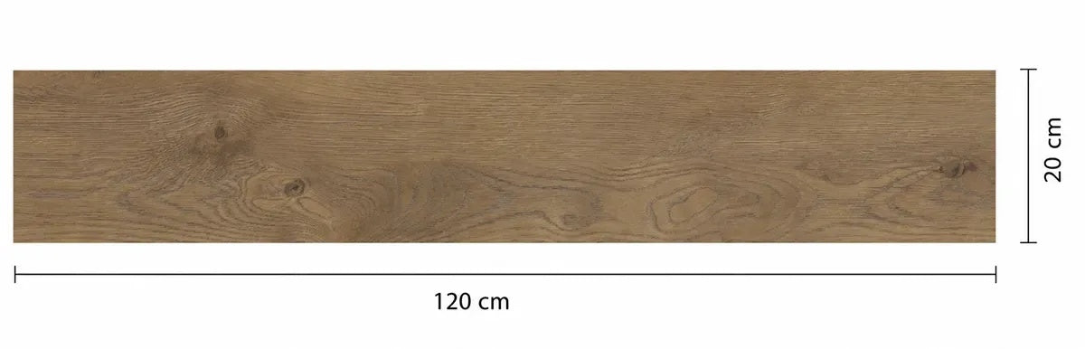 GRESIE PORTELANATA MARO MAT TAIGA BROWN 20X120 CM INTERIOR-EXTERIOR STARGRES