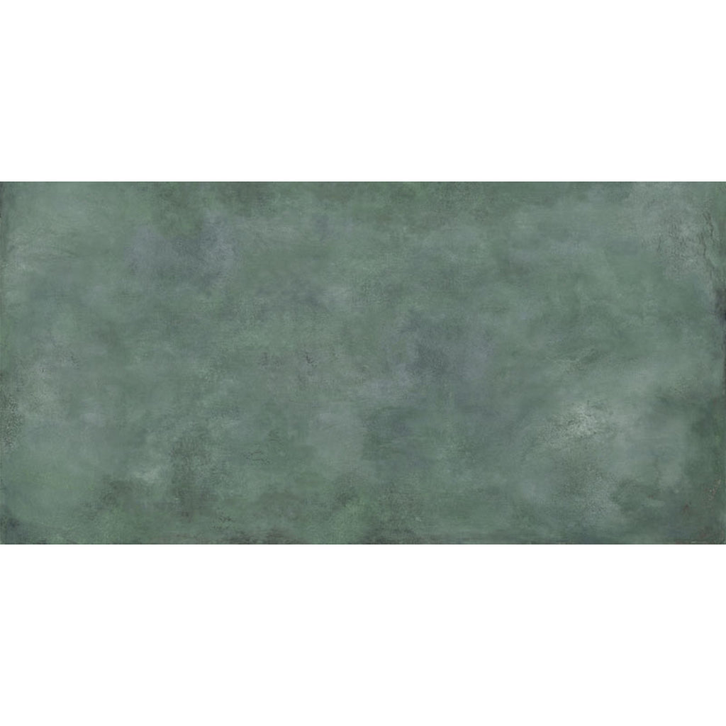GRESIE PORȚELANATĂ PATINA PLATE VERDE MAT 2398 X 1198 MM TUBADZIN