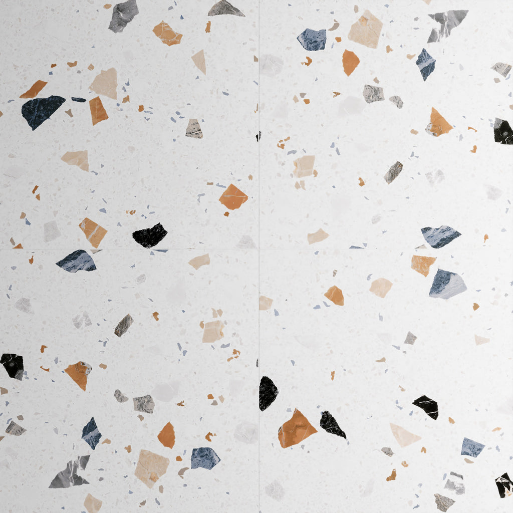 GRESIE PORȚELANATĂ RECTIFICATĂ STRACCIATELLA WHITE MATĂ 60 X 60 CM REGATA