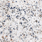 GRESIE PORȚELANATĂ TERRAZZO VENETO BLUE ALB 60 X 60 CM KAI