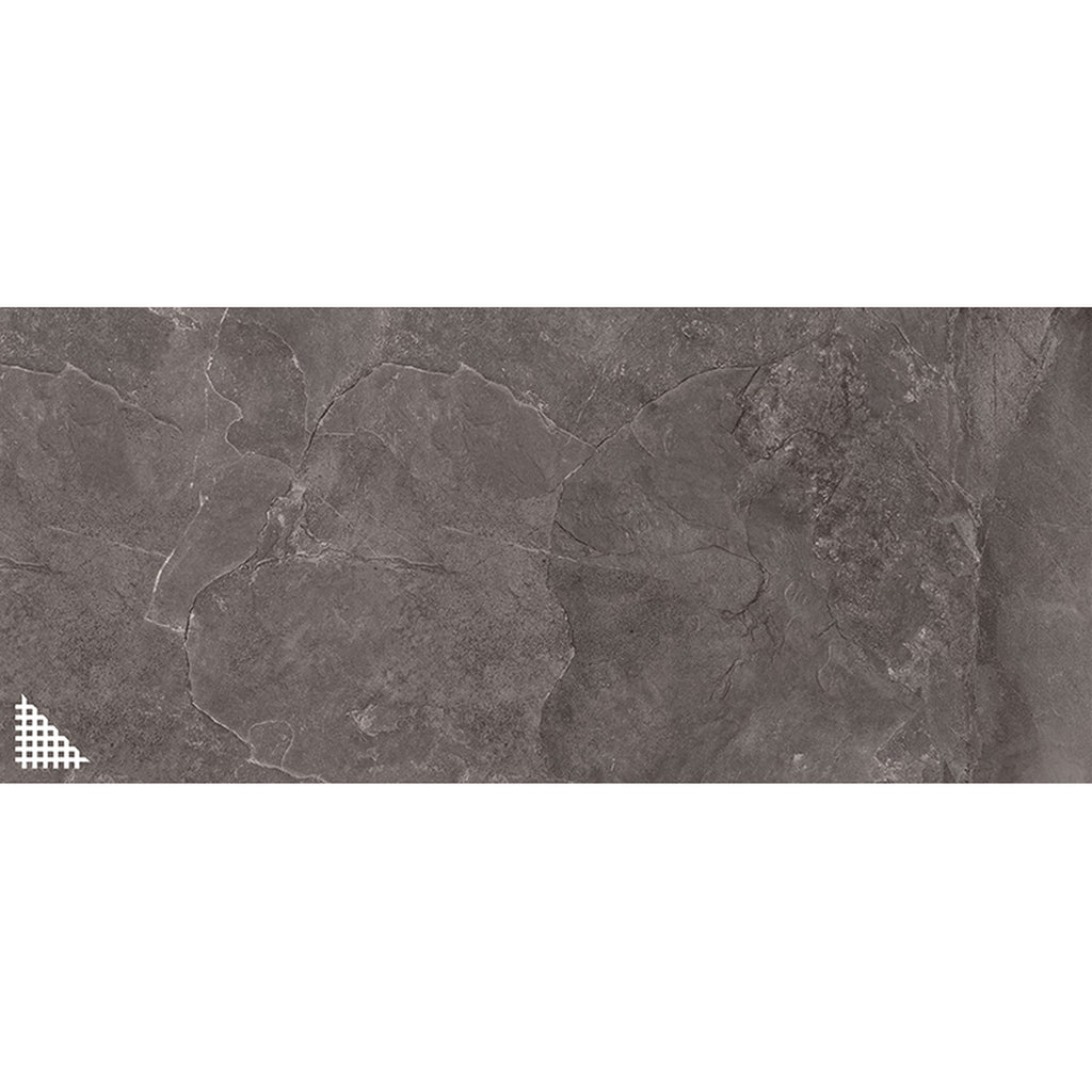 GRESIE PORȚELANATĂ UNIVERSALĂ MONOLITH PLUS GRAND GROTĂ GRAFIT STRUCTURAT 2748 X 1198 MM TUBADZIN