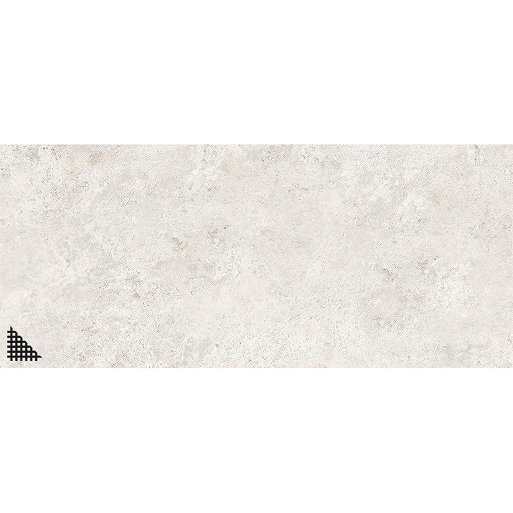 GRESIE PORȚELANATĂ UNIVERSALĂ MONOLITH PLUS VANILLA ALB STRUCTURAT 2748 X 1198 MM TUBADZIN