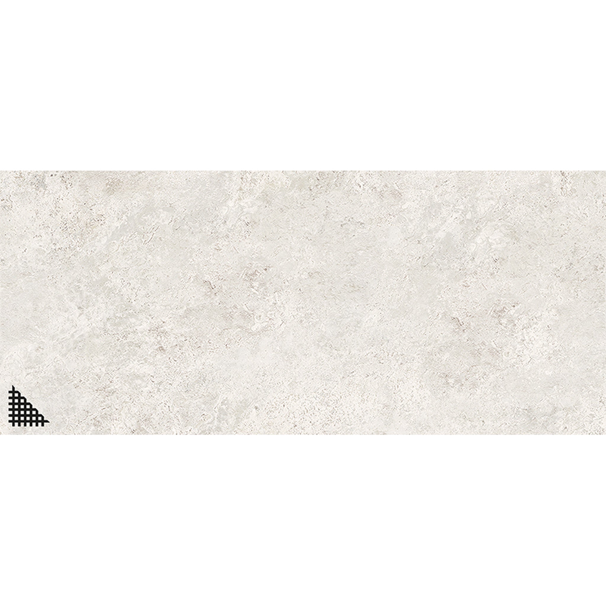 GRESIE PORȚELANATĂ UNIVERSALĂ MONOLITH PLUS VANILLA ALB STRUCTURAT 2748 X 1198 MM TUBADZIN