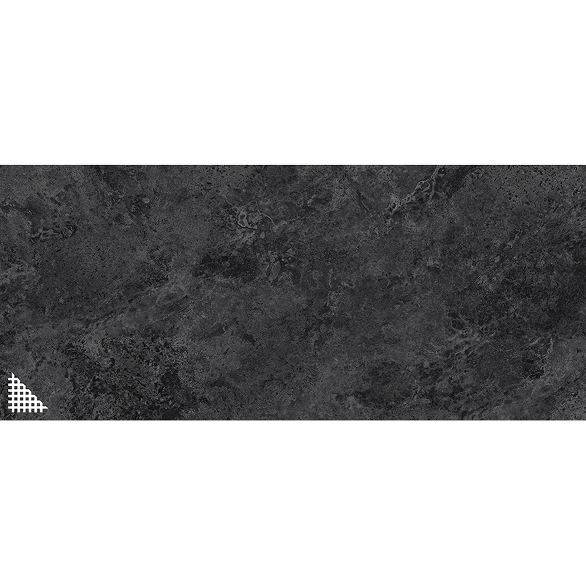 GRESIE PORȚELANATĂ UNIVERSALĂ MONOLITH PLUS VANILLA NEGRU STRUCTURAT 2748 X 1198 MM TUBADZIN